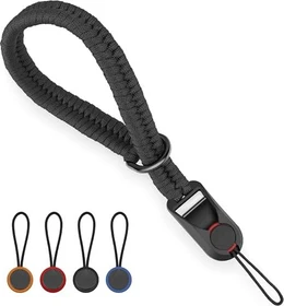 Sunya Camera Wrist Strap + Connectors schwarz