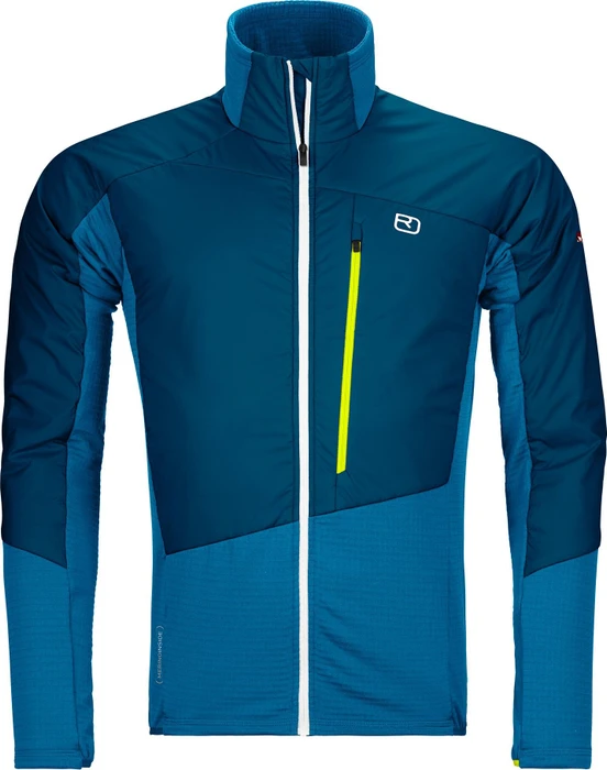 Ortovox Westalpen Swisswool Hybrid Funktionsjacke petrol blue (Herren)