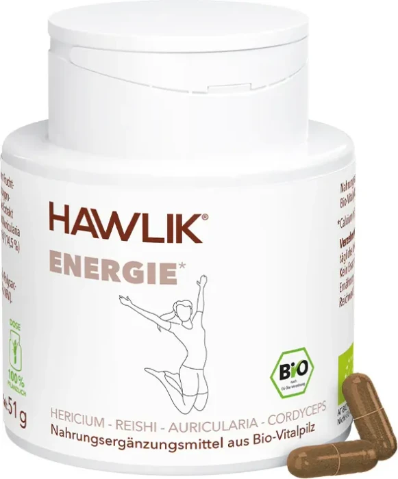 Hawlik Energie Vitalpilzmischung Kapseln, 90 Stück