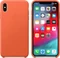 Apple Leder Case für iPhone XS Max orange Vorschaubild