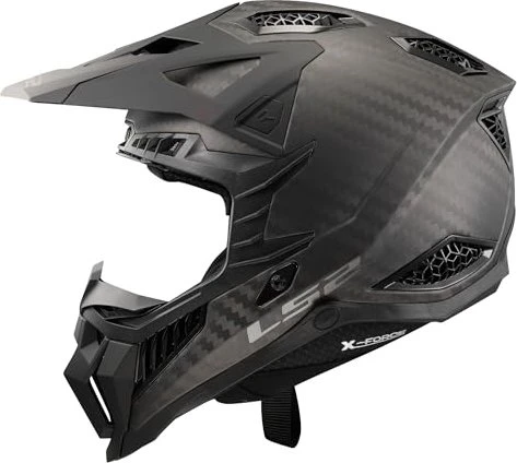 LS2 MX703 C X-Force Solid matt schwarz