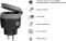 Hombli Outdoor Socket V2, 3680W, Smart-Steckdose, schwarz Vorschaubild