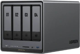 Ugreen NASync DXP4800 Plus, 8GB RAM, 1x RJ-45 10GBase-T, 1x RJ-45 2.5GBase-T