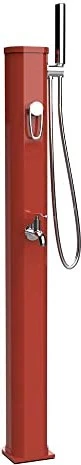 Formidra Jolly Go Solar-Gartendusche terracotta