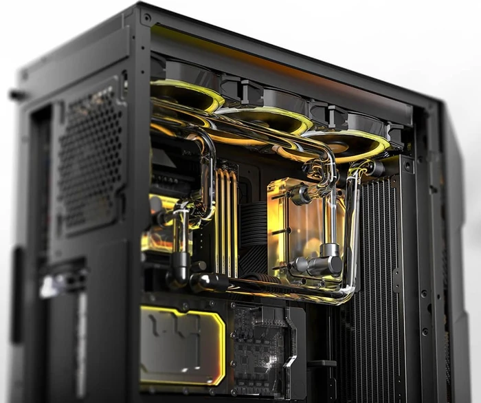 Antec Dark League Dark Phantom DP503, schwarz, Glasfenster