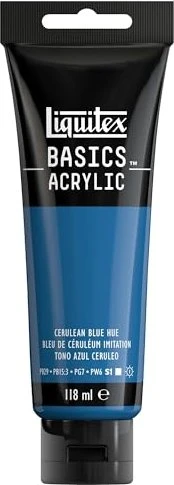 Liquitex Basics Acrylic cerulean blue hue, 118ml