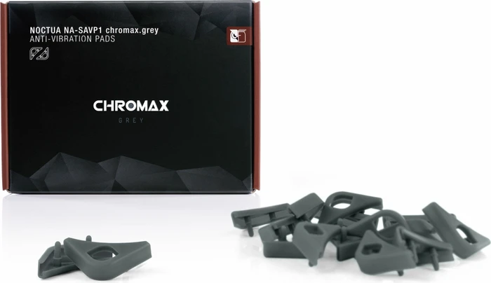 Noctua NA-SAVP1 chromax.grey Anti-Vibrations-Pads, grau, 16er-Pack