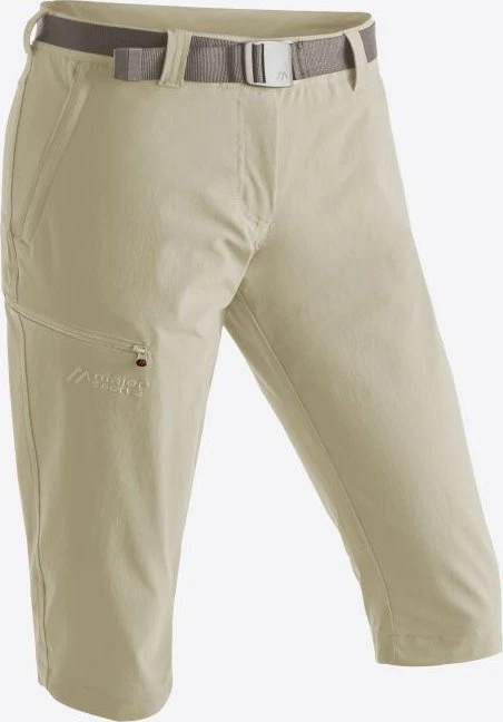 Maier Sports Inara Slim Capri Hose 3/4 brown rice (Damen)