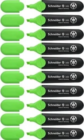 Schneider Job Textmarker grün, 10er-Pack