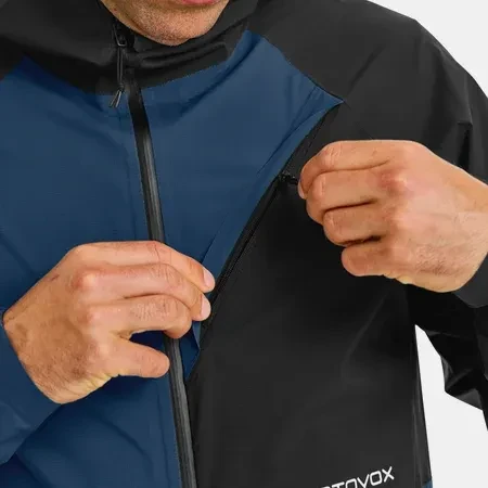 Ortovox Piz Selva 2.5L Funktionsjacke deep ocean (Herren)