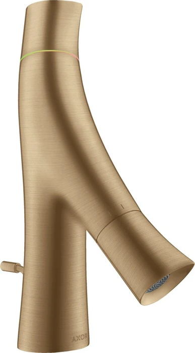 Hansgrohe Axor Starck Organic 50 Waschbeckenarmatur mit Ablauffernbedienung brushed bronze
