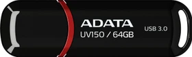 ADATA DashDrive UV150 64GB schwarz, USB-A, USB 3.2 Gen 1×1