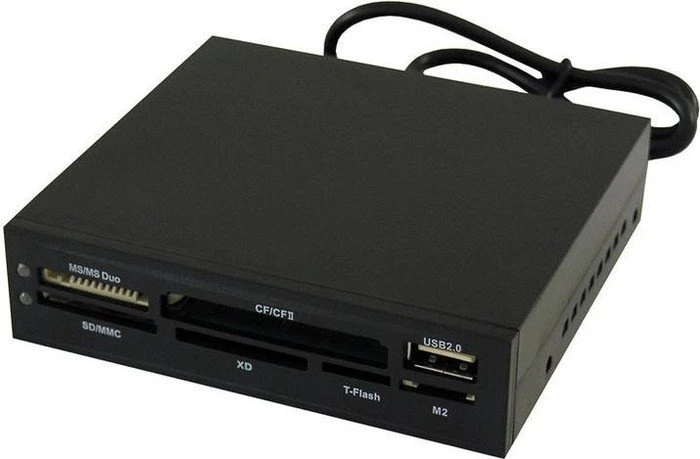 LC-Power Multi-Slot-Cardreader, USB 2.0 9-Pin Stecksockel [Stecker]