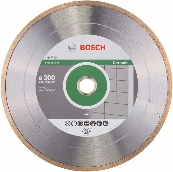 Bosch Professional Standard for Ceramic Diamanttrennscheibe, 300x2x25.4mm, 1 Stück