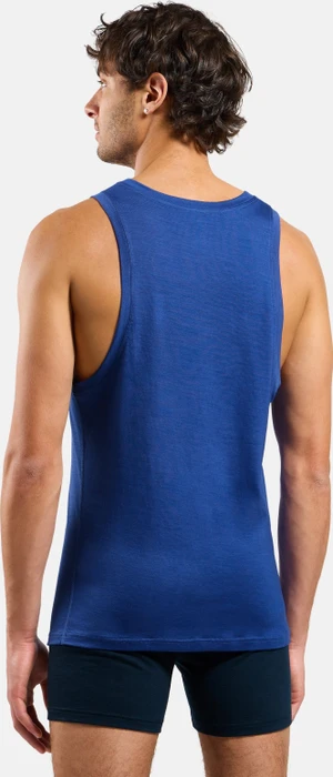 Odlo Natural Merino 160 Crew Funktionsshirt ärmellos dazzling blue (Herren)