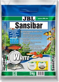 JBL Sansibar WHITE Bodengrund für Süßwasser und Meerwasser-Aquarien, 5kg