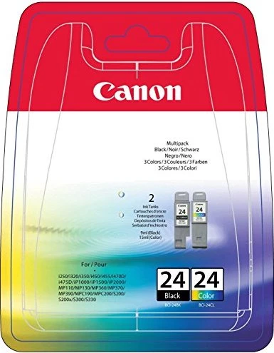 Canon Tinte BCI-24 schwarz/dreifarbig