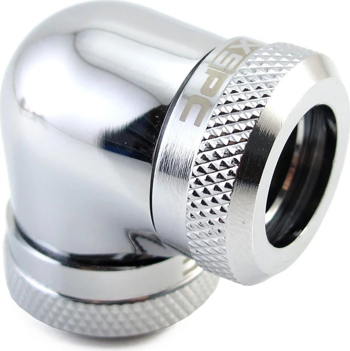 XSPC 14mm 90° L-Verbinder für Rohre, verchromt