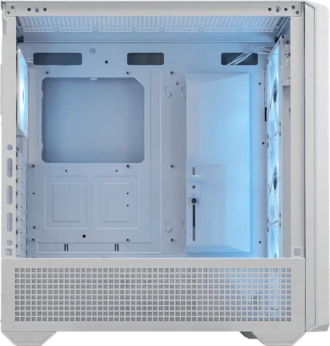 Cougar MX600 RGB White, weiß, Glasfenster