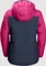 Jack Wolfskin Three Hills Funktionsjacke pink peony (Junior) Vorschaubild