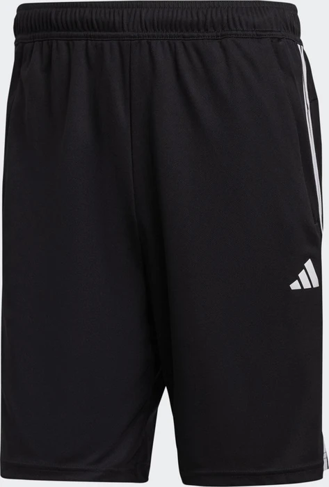 adidas Train Essentials Piqué 3-Streifen Trainingshose kurz schwarz/weiß (Herren)