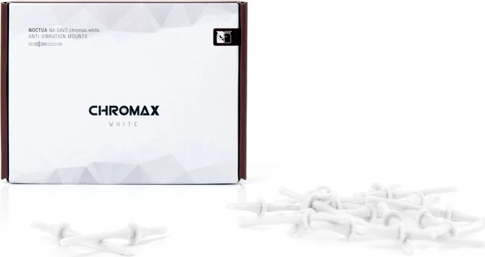 Noctua NA-SAV2 chromax.white, weiß, 20 Stück