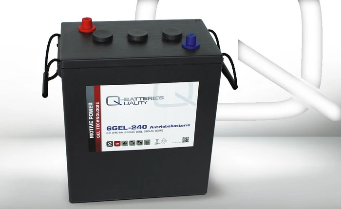 Q-Batteries Bleiakku 6GEL-240