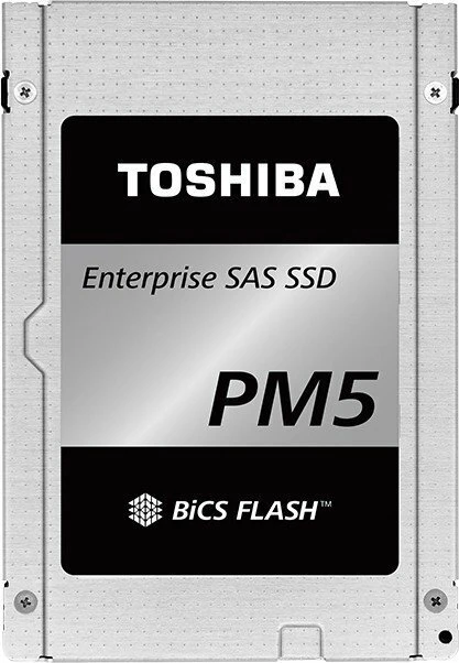 KIOXIA PM5-R Enterprise - 1DWPD Read Intensive SSD 7.68TB, 2.5" / SAS 12Gb/s