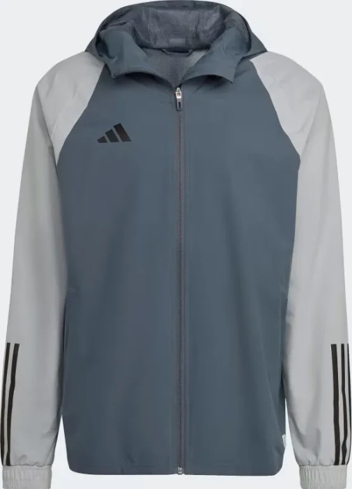 adidas Tiro 23 Competition All-Weather Jacke team onix/team light grey (Herren)