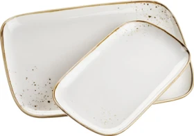 Mäser Pintar Servierplatten-Set beige/braun, 2-tlg.