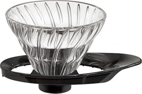 Hario V60 Immersion Glas Dripper 01 Kaffeebereiter schwarz