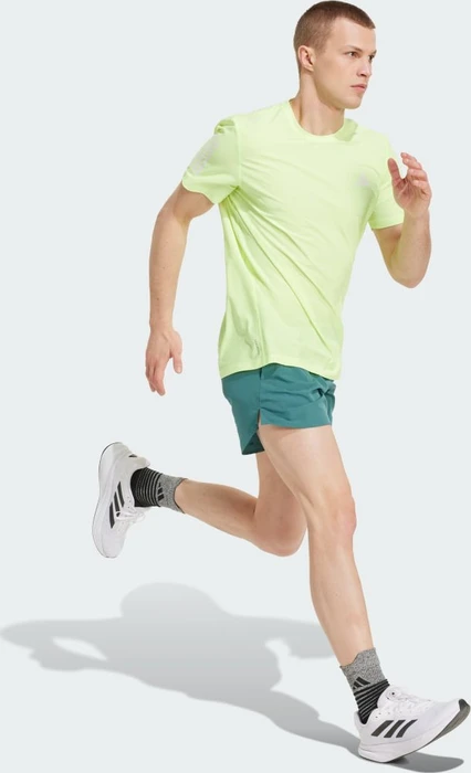 adidas Own the Run Laufshirt kurzarm hi-res yellow (Herren)