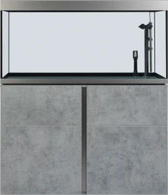 Fluval Siena 332 Aquarium-Set mit Unterschrank, Beton-Optik