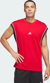 adidas Basketball All-World Sleeveless Funktionsshirt ärmellos team power red 2/black (Herren)