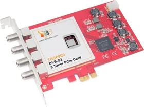 TBS DVB-S2/-S Octa-Tuner, PCIe x1