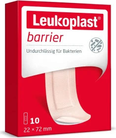 BSN medical Leukoplast barrier Strips, 2.2 x 7.2cm, 10 Stück
