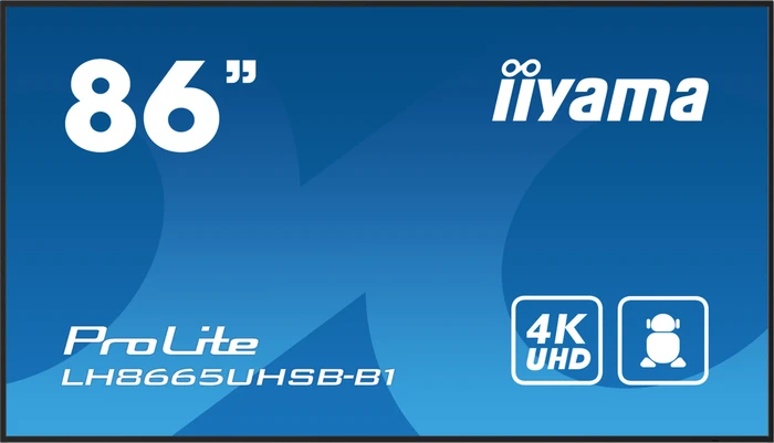 iiyama ProLite LH8665UHSB-B1, 86"