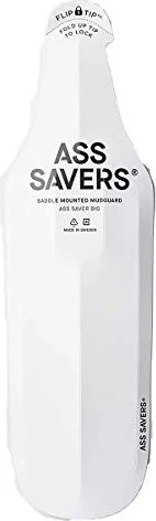 Ass Savers Ass Saver Big Schutzblech, hinten weiß