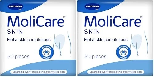 Hartmann MoliCare Skin Feuchtpflegetücher, 50 Stück