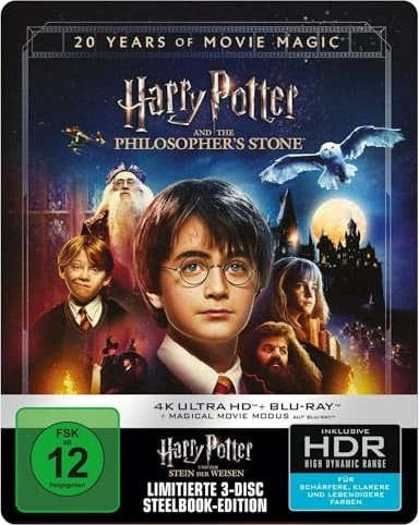 Harry Potter 1 - Der Stein der Weisen (Special Editions) (4K Ultra HD)