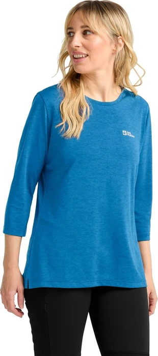 Jack Wolfskin Crosstrail Funktionsshirt 3/4 sky blue (Damen)