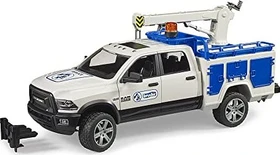 Bruder Profi-Serie RAM 2500 Service Truck mit Kran und Rundumleuchte