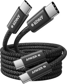 Anker 240W USB-C-Kabel (2 Stück, 1.8m) schwarz