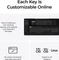 Keychron B6 Pro Ultra-Slim Wireless, Space Gray, USB/Bluetooth, US Vorschaubild