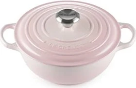 Le Creuset Signature Gusseisen La Marmite Familientopf 24cm 3.1l shell pink