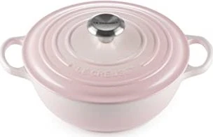 Le Creuset Signature Gusseisen La Marmite Familientopf 24cm 3.1l shell pink