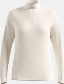 Odlo Rigi Mid Layer Half Zip Laufshirt langarm gardenia (Damen)