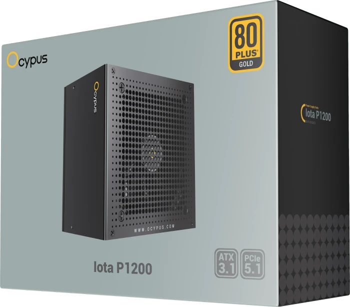 Ocypus Iota P1200 schwarz 1200W, ATX 3.1