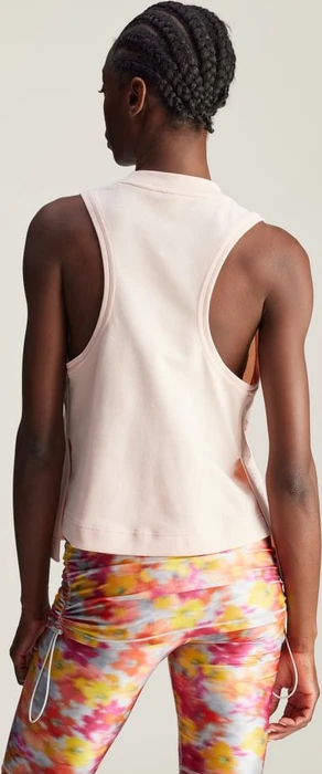 adidas by Stella McCartney Logo Funktionsshirt ärmellos blush pink (Damen)