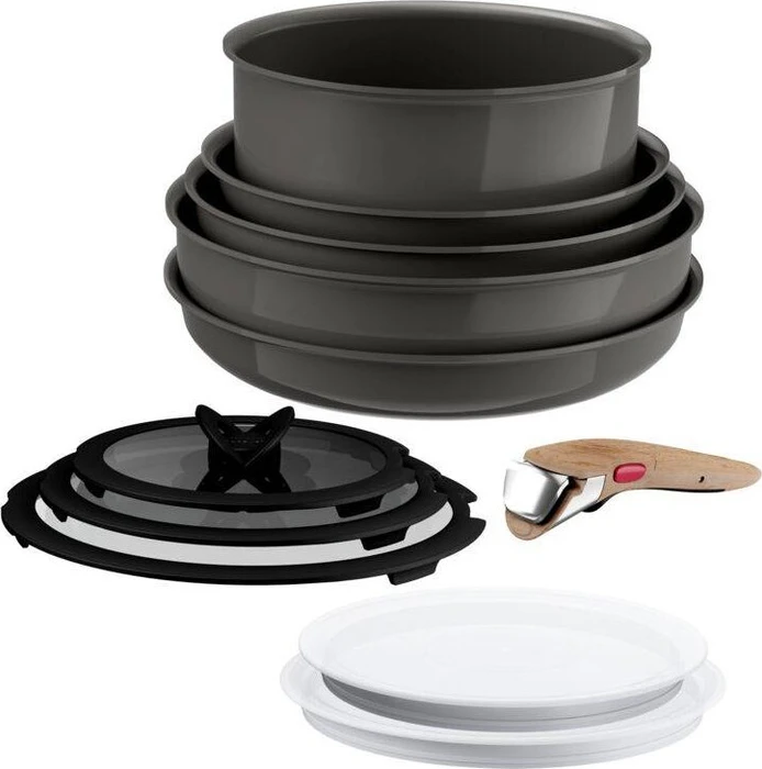 Tefal L27290 Ingenio Renew Kochgeschirr-Set, 11-tlg.